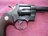 RARE Colt Officers Model Match Factory SA Only MFG 1959 Lettered Near Mint .38Spec. Walnut Full checkered Target stocks - 4 of 12