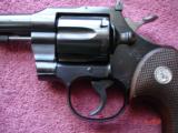 RARE Colt Officers Model Match Factory SA Only MFG 1959 Lettered Near Mint .38Spec. Walnut Full checkered Target stocks - 8 of 12