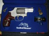 S&W Rare, Hard to Find.32 H&R Mag.Mod.331 Air Light Ti D/A Revolver MIC j-Frame Titamium Cyl. 1 7/8"BBl.11.2oz Dymondwood stocks. MFG 1999 - 10 of 10