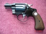 Colt Cobra 1st. Mod. 2" BBl. MFG 1965 Mint .32 Colt NP (.32 S&W Long) two tone Blue,I have for sale a Beaut Checkered walnut Stocks Silver Medall - 13 of 13
