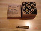 Vintage Winchester Unprimed Brass Rifle Ctgs. .257 Roberts, .30/40 Krag, .220 Swift in 25 Rnd. Vintage Boxes - 6 of 7