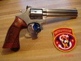 Smith & Wesson Mod. 686 Stainless .357Mag. L-frame, 6" BBL.Near Mint in Box MFG 1983 - 9 of 9