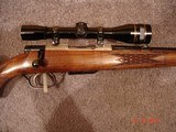 Anschutz Very Rare Model 1533 Mannlicher Carbine Factory Engraved Silver Rec. .222Rem. Cal. Mint MFG 1975 - 5 of 15