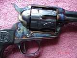 USFA
US Premium Grade .38 WCF SA Revolver Engraved cylinder NIB Turnbull
Bone Case colors 5 1/2" BBl. Armory Blue Hard to find
Model - 4 of 15