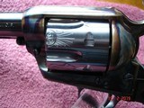 USFA
US Premium Grade .38 WCF SA Revolver Engraved cylinder NIB Turnbull
Bone Case colors 5 1/2" BBl. Armory Blue Hard to find
Model - 2 of 15