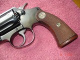 Colt Pre-War Police Positive Special Blue Mint Over all Original Condition 4"BBl. .38 Spec.Checkered Walnut Stocks Silver Medallions MFG 1928 - 2 of 14
