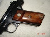 Very Rare S&W
4th Model Straight Line Single Shot 10"BBl Target Pistol .22LR Blue MFG 1929? 1 of 1870 made Excellent Original Over all Walnut st - 11 of 15
