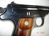 Very Rare S&W
4th Model Straight Line Single Shot 10"BBl Target Pistol .22LR Blue MFG 1929? 1 of 1870 made Excellent Original Over all Walnut st - 12 of 15