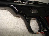Very Rare S&W
4th Model Straight Line Single Shot 10"BBl Target Pistol .22LR Blue MFG 1929? 1 of 1870 made Excellent Original Over all Walnut st - 14 of 15
