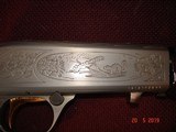 Browning .22 semi-auto takedown .22LR Grade II Rifle Mint in original box MFG 1987 Dark Fancy Walnut ,Great Hand chased Engraving - 15 of 15