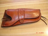EL PASO Saddlery R/H Tan Holster for Colt SAA and Clones 4 3/4"BBl. - 5 of 5
