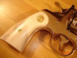 Colt Python 4"BBl. Bright Nickel MFG 1976 Excellent,Two sets of Grips Super Vintage Python - 4 of 15