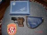 S&W Mod. 61-3 Escort Semi-Auto pocket Pistol MFG 1971 NIB .22Lr.Cal. Blue 21/8"BBl. Box Papers & Zipper Pouch - 14 of 14