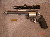 S&W Mod. 500 Comp. Hunter Performance Center 1 of 500 MFG 7 1/2" BBl. 500 S&W Magnum Mint in Factory Rug Millert Sights and Nikon Scope MFG 2005 - 4 of 12