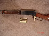 Browning Mod. 81 BLR Lever Action Very Hard to find .358 Win. Cal. Near Mint, MFG 1985 20" BBl. - 3 of 13