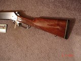 Browning Mod. 81 BLR Lever Action Very Hard to find .358 Win. Cal. Near Mint, MFG 1985 20" BBl. - 2 of 13