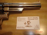 S&W Model 57 .41 Magnum Bright Nickel N-Frame MFG 1980 6"BBl. Mint TS,TT,TH Red Ramp White Outline Front sight - 9 of 12
