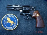 Colt Python 4"BBl.MFG 1964 Complete Restoration Bright Blue,Beautiful Target Stocks Restored to MINT,Mirror Bore Tight Lock Up - 12 of 15