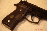 Beretta Model 92FS 9m/m
Excellent in Original Box Etc. With Red Crimson Trace Laser Grip - 12 of 15