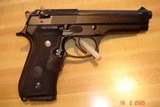 Beretta Model 92FS 9m/m
Excellent in Original Box Etc. With Red Crimson Trace Laser Grip - 3 of 15