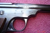 S&W 4th
Model (Rare)
Straight Line Target, Single Shot .22LR MFG 1927 Excellent over all, 1 of 1870 Made ,10" bbl. Hard to Find!. - 9 of 15