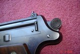 S&W 4th
Model (Rare)
Straight Line Target, Single Shot .22LR MFG 1927 Excellent over all, 1 of 1870 Made ,10" bbl. Hard to Find!. - 5 of 15