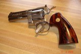 Colt Python Stainless Steel MFG 1992 4"BBl. .357Mag. As New looks unfired Target Coco Bolo Stocks Gold Medallions - 10 of 14