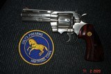 Colt Python Stainless Steel MFG 1992 4"BBl. .357Mag. As New looks unfired Target Coco Bolo Stocks Gold Medallions - 9 of 14