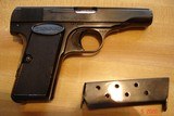 Browning Model 1955 .380 acp Semi-Auto Pistol MFG 1968 31/4"BBl. Excellent Over all Black checkered stocks Weight
20 ounces - 3 of 14