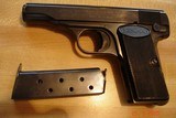 Browning Model 1955 .380 acp Semi-Auto Pistol MFG 1968 31/4"BBl. Excellent Over all Black checkered stocks Weight
20 ounces - 6 of 14