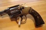 Colt Police Positive Spec. .32/20 Win. 5"BBl. MFG 1916 Excellent O/A
Black checkered stocks 23oz. - 8 of 14