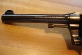 Colt Police Positive Spec. .32/20 Win. 5"BBl. MFG 1916 Excellent O/A
Black checkered stocks 23oz. - 7 of 14