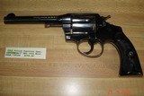 Colt Police Positive Spec. .32/20 Win. 5"BBl. MFG 1916 Excellent O/A
Black checkered stocks 23oz. - 12 of 14