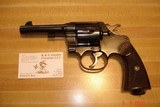 Colt New Service Commercial .455 Eley cal. 4 1/2"BBl. Blue MFG 1917 shipped 1920 lettered As New, Hard Rubber Stocks with Lanyard, fired ? - 1 of 14
