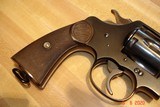 Colt New Service Commercial .455 Eley cal. 4 1/2"BBl. Blue MFG 1917 shipped 1920 lettered As New, Hard Rubber Stocks with Lanyard, fired ? - 7 of 14
