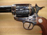 Rare USFA 15th. Anniversary edition 1 of 15 .45 Colt Factory Engraved Full Coverage 5 1/2"BBl.Blue & Case Walnut Stocks NIB #4 - 9 of 20