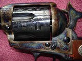 Rare USFA 15th. Anniversary edition 1 of 15 .45 Colt Factory Engraved Full Coverage 5 1/2"BBl.Blue & Case Walnut Stocks NIB #4 - 5 of 20