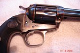 Rare Consecutive set, Spec. Order Bisley SA , 4 3/4"BBls. .45 Colt cal. Armory Blue Turnbull case colors Spec. Engraving Black Stocks NIB - 8 of 16