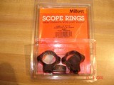 Millett Scope Rings 1-In.Rings High Engraved - 3 of 4