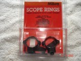 Millett Scope Rings 1-In.Rings High Engraved