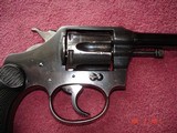 Colt Police Positive .32 Police 5" BBl. MFG 1916 1st Issue Blue approx. 94-95 % Over all Original Condition - 4 of 11