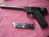 Hi-Standard Mod. B Type II semi-auto
pistol MFG 1941
New Haven Ct Mint in its Original Box, Instruction
Tag & targets. - 13 of 16