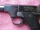 Hi-Standard Mod. B Type II semi-auto
pistol MFG 1941
New Haven Ct Mint in its Original Box, Instruction
Tag & targets. - 15 of 16
