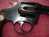 Colt Police Positive .32 Smith & Wesson Cal. 4" BBl. MFG 19292nd. Issue Near MintAll Original D/A rev. 22 oz. - 7 of 17