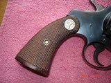 Colt Police Positive .32 Smith & Wesson Cal. 4" BBl. MFG 19292nd. Issue Near MintAll Original D/A rev. 22 oz. - 6 of 17