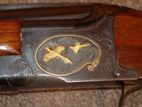 Browning Superposed GD 1 Upgrade 1965 12Ga. 28" Game Scene Engraved with Gold Inlays by Bill Mains Excellent
Round Butt long tang - 7 of 20