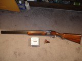 Browning Superposed GD 1 Upgrade 1965 12Ga. 28" Game Scene Engraved with Gold Inlays by Bill Mains Excellent
Round Butt long tang - 16 of 20