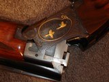 Browning Superposed GD 1 Upgrade 1965 12Ga. 28" Game Scene Engraved with Gold Inlays by Bill Mains Excellent
Round Butt long tang - 14 of 20