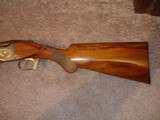 Browning Superposed GD 1 Upgrade 1965 12Ga. 28" Game Scene Engraved with Gold Inlays by Bill Mains Excellent
Round Butt long tang - 2 of 20