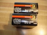 Winchester Black Talon
,9 m/m Luger 147Gr. 20 Rnd. Boxes - 1 of 4